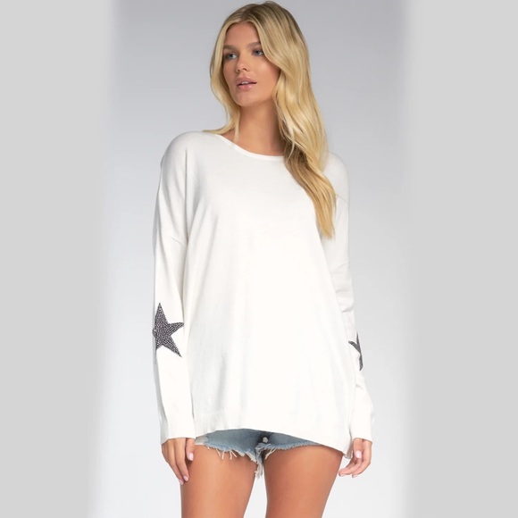 Elan star sleeve sweater - Picture 2 of 4